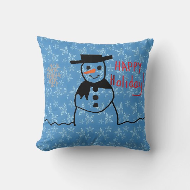 Snowman Pillow (Front)
