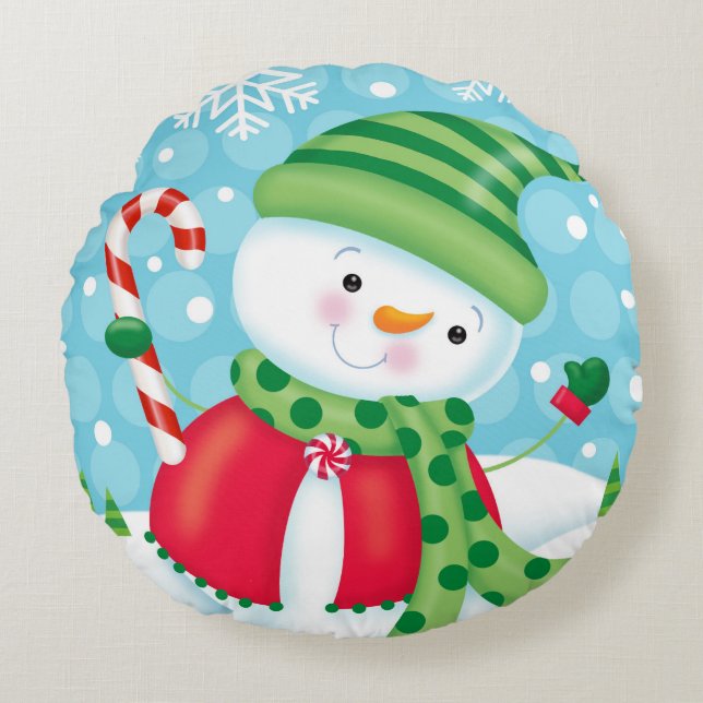 Snowman Pillow (Front)
