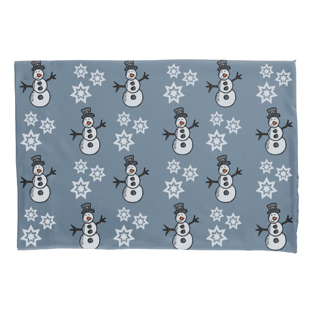Snowman Pillowcase (Front)