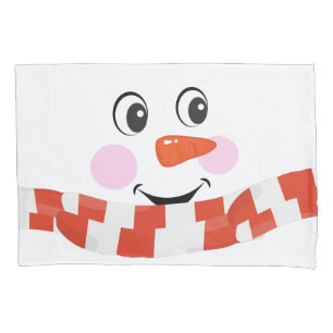 Snowman  pillowcase