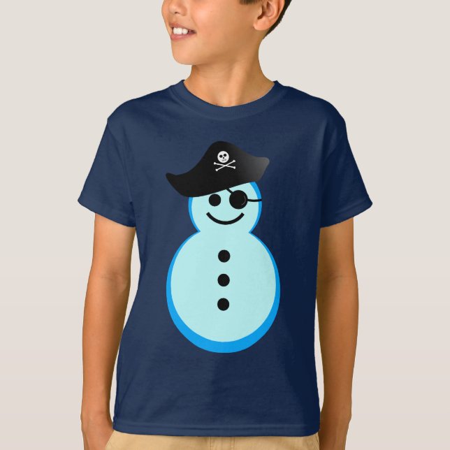snowman pirate. T-Shirt (Front)