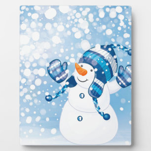 Snowman Plaque