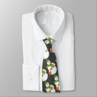 Snowman Plumber Tie