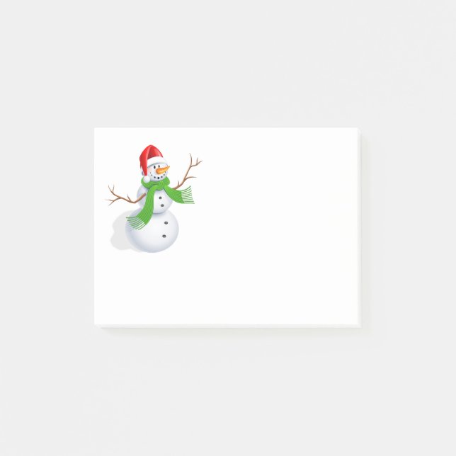 Snowman Post-it Notes (Front)