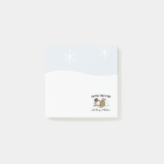 Snowman Post It Notes | Christmas Notes
