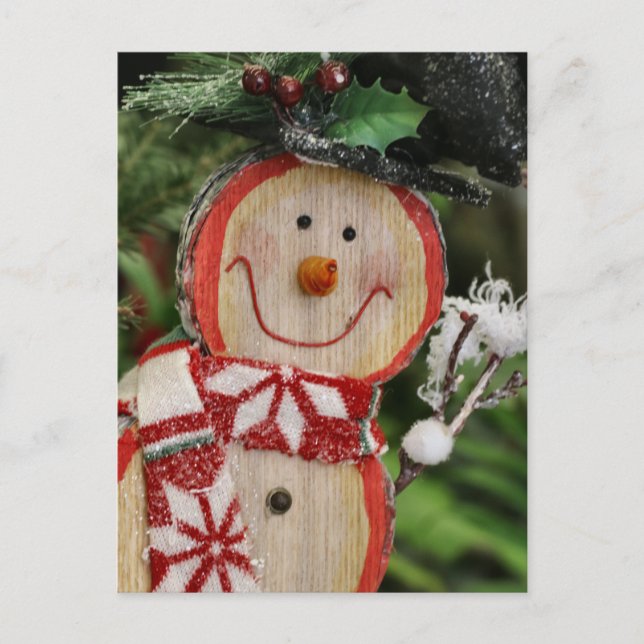 Snowman Postcard (Front)