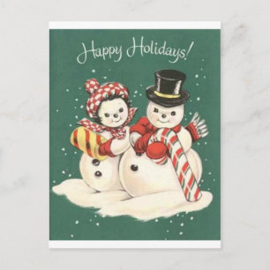 Snowman Postcard