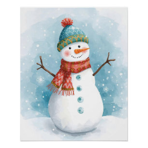 Snowman Poster