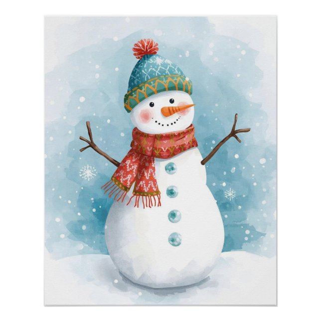 Snowman Poster (Front)