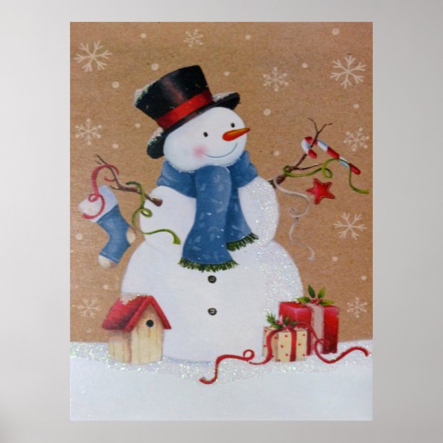 Snowman Poster (Front)
