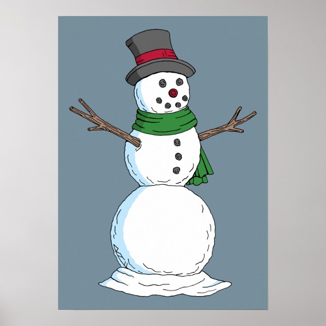 Snowman Poster (Front)