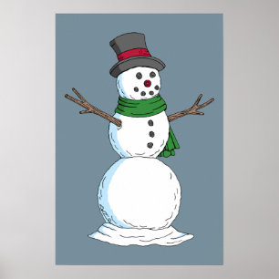 Snowman Poster