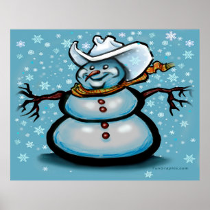 Snowman Poster