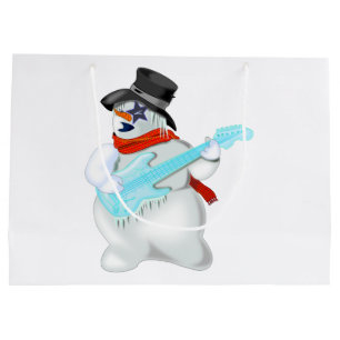 Snowman Rock Gift Bag