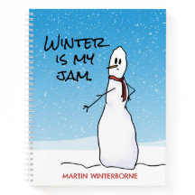 Snowman Says Winter Is My Jam