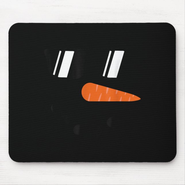 Snowman Shirts For Boys Kids Toddlers Women Christ Mouse Pad (Front)