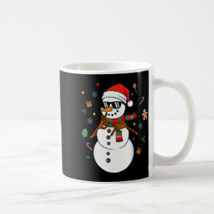 Snowman Six Seven Meme Christmas Pajamas 6 And 7 F Coffee Mug