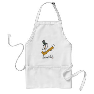 Snowman Snow Much Fun Standard Apron