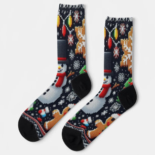 Snowman Socks