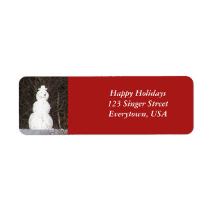 Snowman souriant
