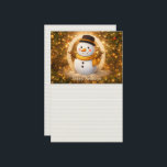 Snowman Stationery<br><div class="desc">Snowman</div>