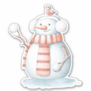 Snowman  sticker