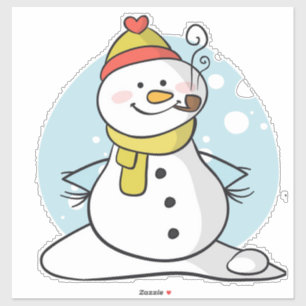 Snowman  Sticker