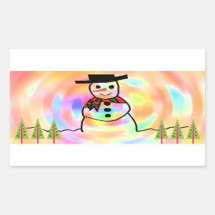 Snowman Sticker