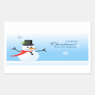 Snowman Sticker