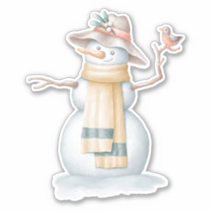 Snowman  sticker