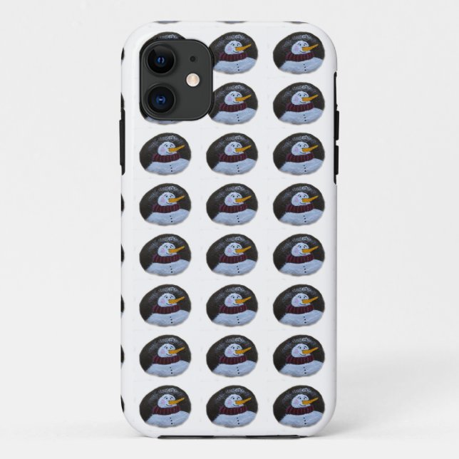 Snowman Stone iPhone SE + iPhone 5/5S Case-Mate iPhone Case (Back)