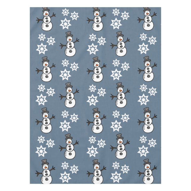 Snowman Tablecloth (Front)