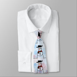 Snowman Tie
