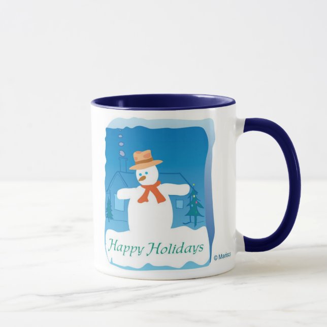 Snowman Time Mug (Right)