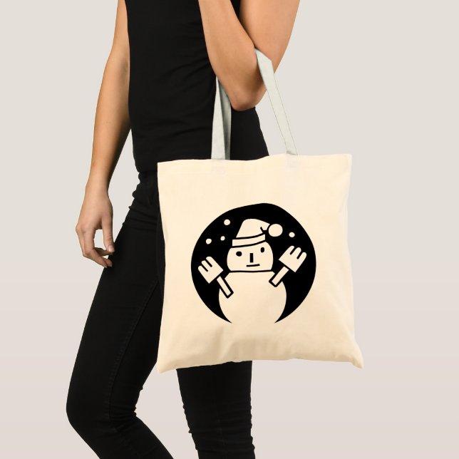 Snowman Tote Bag (Front (Product))