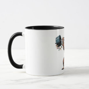 Snowman Weightlifter Christmas 2026 Holiday Fitnes Mug