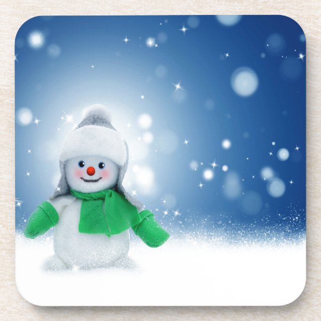 Snowman Wishes Coaster (Front)
