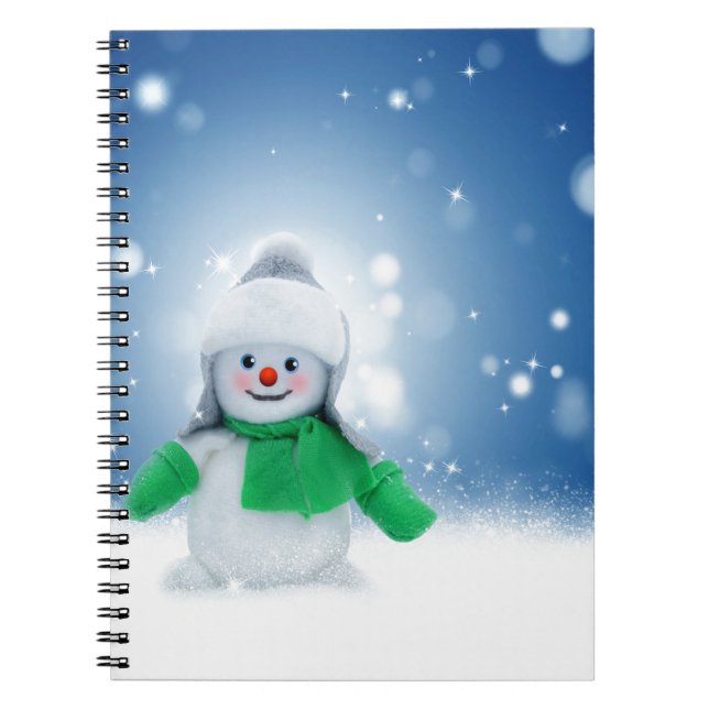 Snowman Wishes Notebook (Front)