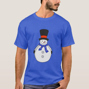 Snowman with top hat