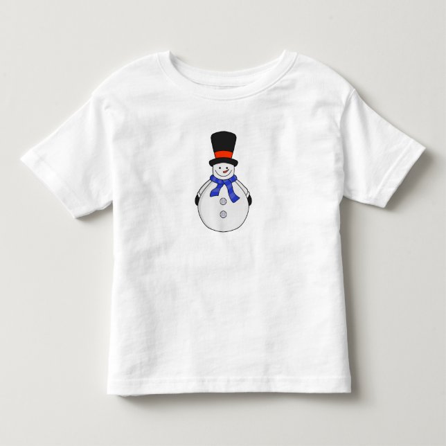 Snowman with top hat (Front)