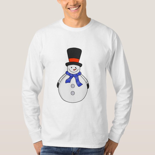 Snowman with top hat (Front)