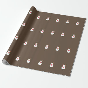 Snowman Wrapping Paper
