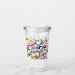 Snowmans Christmas Acrylic Tumbler Gift<br><div class="desc">Happy Snowmans Merry Christmas Party Funny Drawing Cartoon Snowman - Choose / Add Your Unique Text / Font / Colour - Make Your Special Gift - Resize and move or remove and add elements / image with customization tool ! - Drawing and Design by MIGNED. You can also transfer my...</div>