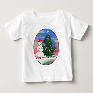 Snowman's Christmas Baby T-Shirt