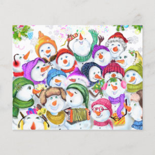 Snowmans Christmas Flyer Gift