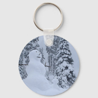 Snowman's Paradise Keychain