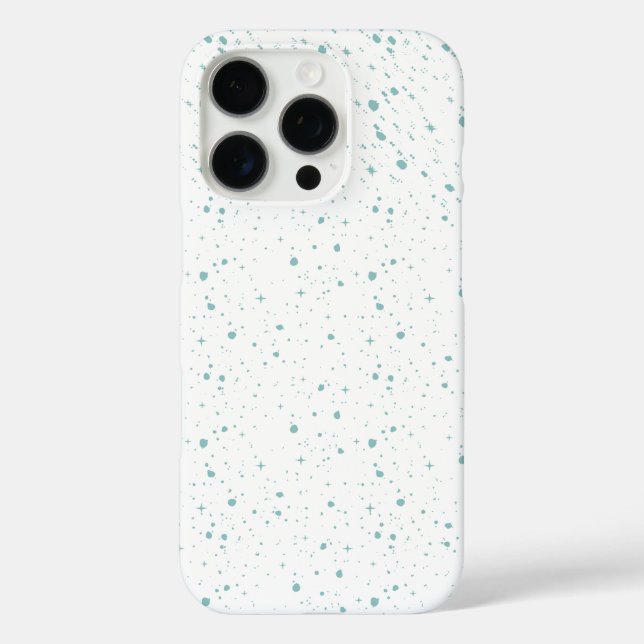 Snowmans & Snowflakes Seamless Pattern Case-Mate iPhone Case (Back)