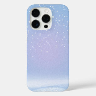 Snowmans & Snowflakes Seamless Pattern iPhone 16 Pro Case
