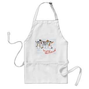 'Snowmen' Christmas Apron