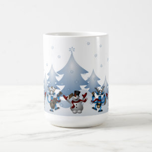 Snowmen, Christmas Trees and Snow Magic Mug